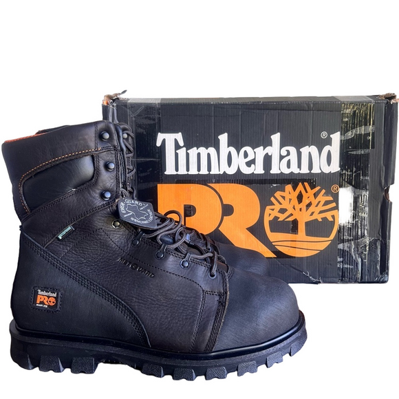 TimberlandPro NEW Men's Rigmaster Internal Met Guard 8” WP ST Boot Size 14